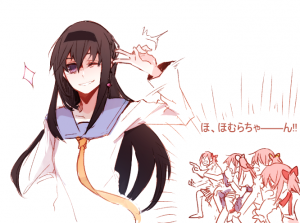 Karakter Nisekoi Dan Madoka Magica Bertukar Kostum