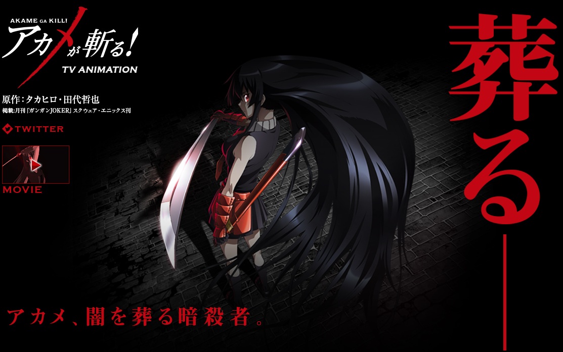 “Akame Ga Kill!” Akan Resmi Hadir Dengan Terjemahan Indonesia di “Anibee.tv”