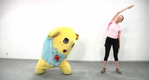 Mari Senam Bersama Maskot Yang Hyper, Funasshi!