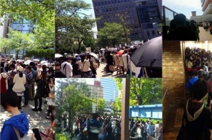 Antrian Dimana-Mana! Madomagi Exhibition, Acara Doujin Mekakushi Dan dan Ultah Orihara Izaya Memenuhi Jalan-Jalan