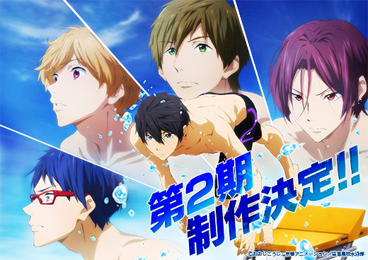 Lagu Opening dan Ending Anime Free! Eternal Summer Diumumkan