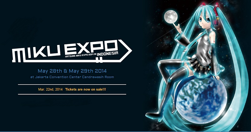 [Giveaway] Nonton Konser Hatsune Miku Di Hatsune Miku Expo 2014 Indonesia Bersama JOI