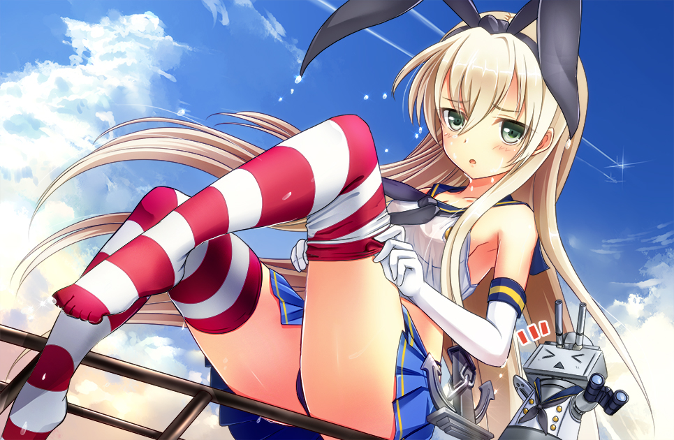 Desain Shimakaze Versi Anime “Kantai Collection” Akhirnya Terlihat