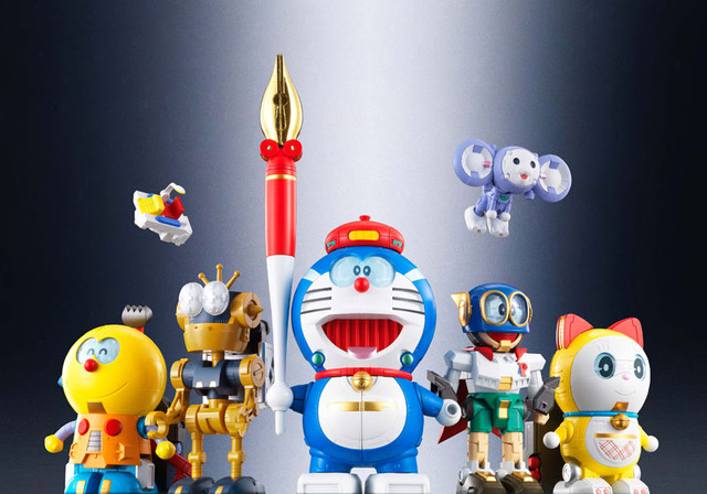 Ketika Doraemon dan Karakter Lain Buatan Fujiko F Fujio Bergabung Menjadi Sebuah Mecha