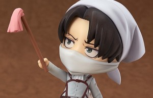Nendoroid Levi Mode Bersih-Bersih Akan Dirilis Secara Eksklusif