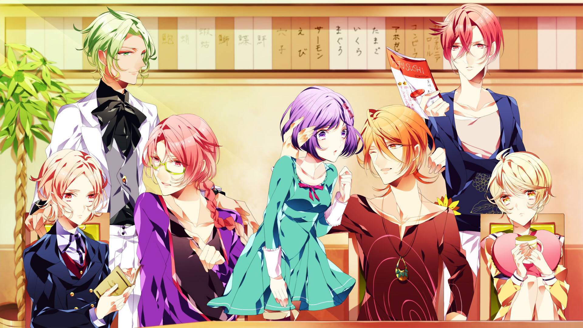 Kalian Bisa Berkencan Dengan Sushi Ganteng di Otome Game Satu Ini