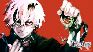 Reklame Tokyo Ghoul Di Stasiun Tampak Menyeramkan