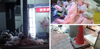 Gak Semua Orang Jepang Tertib, Tumpukan Sampah Menggunung Setelah Festival Kembang Api di Jepang
