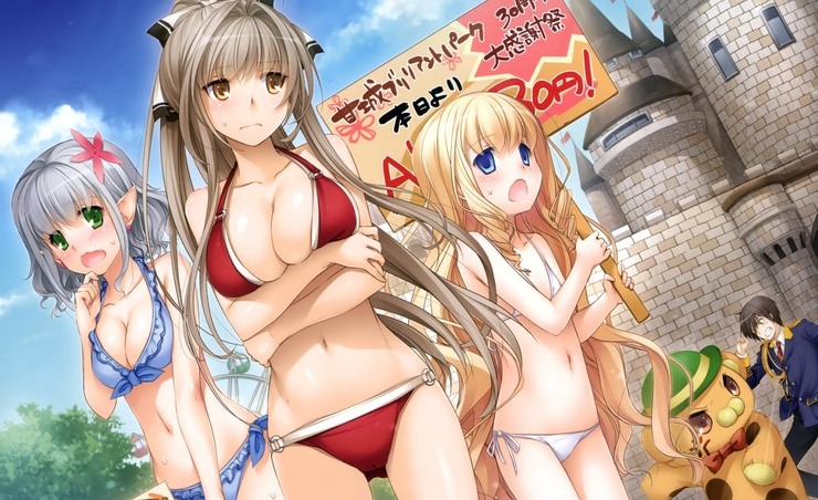 Desain Karakter “Amagi Brilliant Park” Dipublikasikan Oleh KyoAni