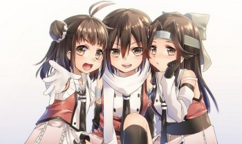 Anime Kantai Collection Memperlihatkan Desain Karakter Sendai, Naka-chan dan Jintsuu