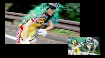 Karyawan Perusahaan Telekomunikasi Jepang Parodikan Opening Yowamushi Pedal