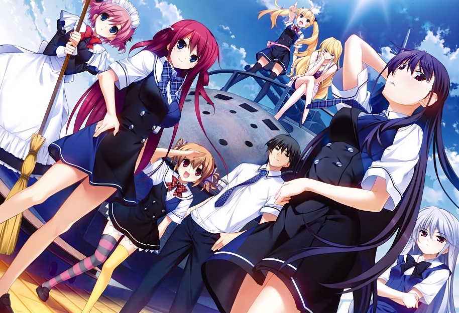 Trailer Perdana Anime “Grisaia no Kajitsu” Perlihatkan Para Karakter