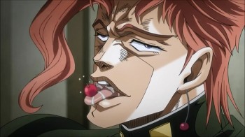 Model Fashion Dari Perancis Ini Tampak Persis Seperti Kakyoin dari JoJo’s Bizarre Adventure