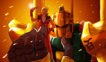 Kakek Ini Kembali Membangun Sebuah Patung Mecha Dari Seri Gundam