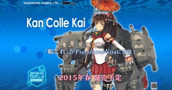 Game PSVita “Kancolle Kai” Akan Dirilis Musim Semi 2015