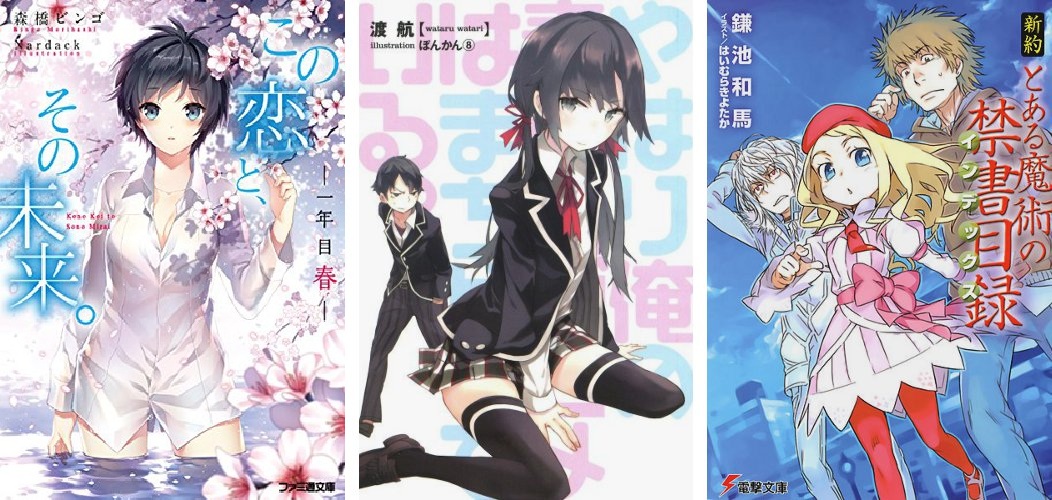 Inilah Daftar Lengkap 10 Besar Light Novel Terbaik Versi “Kono Light Novel ga Sugoi!!” 2015