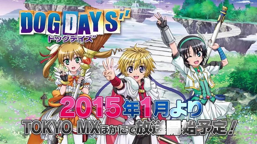 Trailer Baru “Dog Days”” Season 3 Perdengarkan Lagu Tema Oleh Nana Mizuki