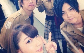 Hajime Isayama Menggambar Ulang Foto Selfie Para Seiyuu Shingeki no Kyojin