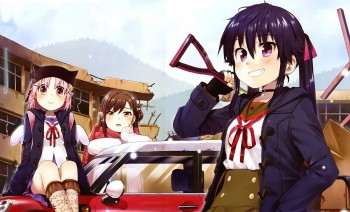 Anime Moe dan Zombie ‘Gakkou Gurashi’ Umumkan Seiyuu, Studio dan Staf