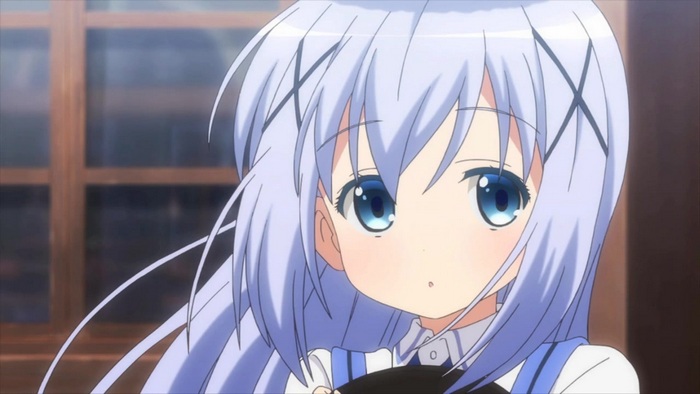 Mulailah Pagimu Dengan Suara Chino Dari Gochiusa Yang Memanggilmu Bodoh