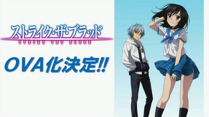 “Strike the Blood” Mendapatkan OVA Pada Akhir Tahun 2015