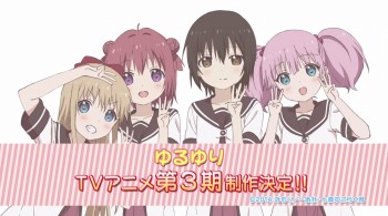 “Yuruyuri” Season 3 Tegaskan Pengumuman Dalam Video