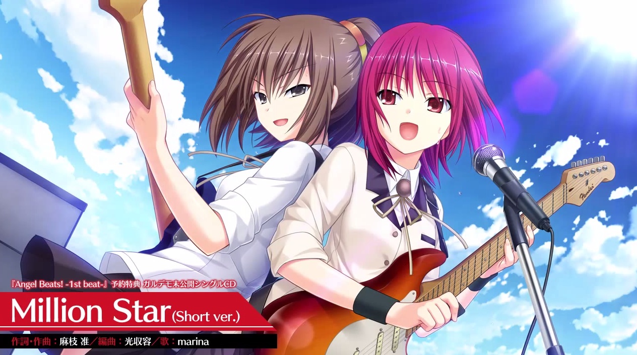 Lagu Baru Girl’s Dead Monster Untuk Game ‘Angel Beats’ Diperdengarkan