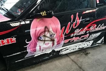 Itasha LoveLive! Ini Menjadi Korban Vandalisme di Jepang!