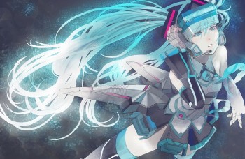 Seorang Mahasiswa Jepang Sedang Membuat Robot Hatsune Miku