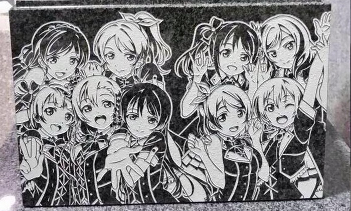 Menembus Batas Baru, Kini Hadir Ita-Haka, Batu Nisan Bergambar Karakter Anime