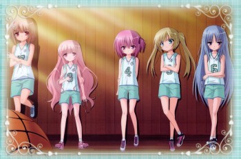 Seri Light Novel Loli Bermain Basket 'Ro-Kyu-Bu!' Berakhir Di Jilid 15
