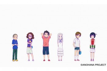 Anak-Anak Pemeran Karakter Kecil Live Action ‘Anohana’ Diumumkan