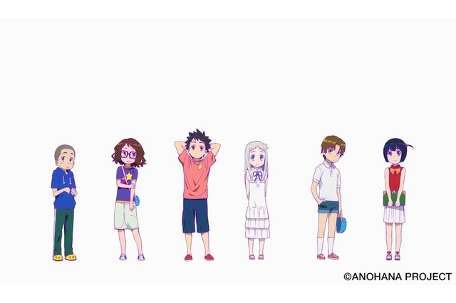 Anak-Anak Pemeran Karakter Kecil Live Action ‘Anohana’ Diumumkan