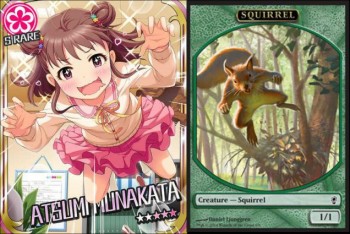 Ilustrasi Kartu 'IdolM@ster Cinderella Girls' Terinspirasi 'Magic The Gathering'?
