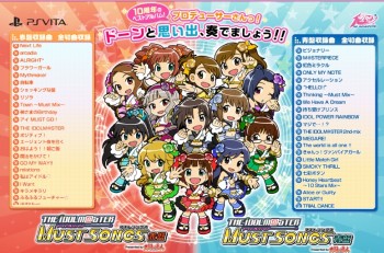 'The Idolm@ster Must Songs' Umumkan Tanggal Rilis dan List Lagu