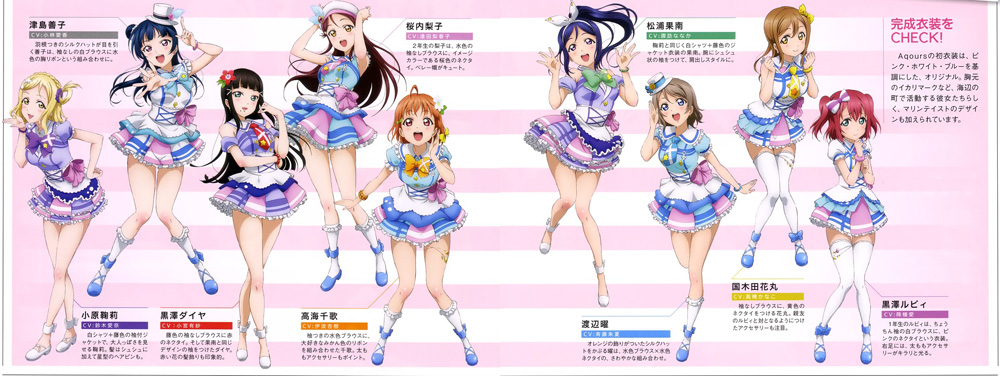 Belum Rilis, Para Fans Sudah Menentukan Siapa Idola Favorit Mereka di Lovelive! Sunshine!!