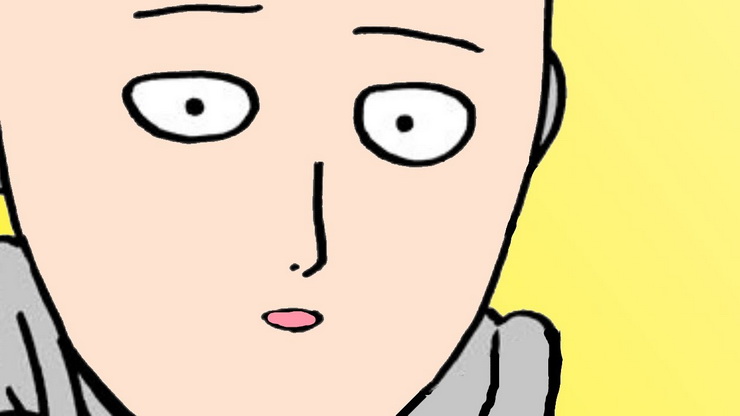 Makan Lebih Greget Di Atas Kepala Si Botak Saitama Dari ‘One Punch Man’