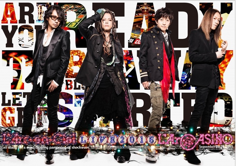 Konser Terbaru L’Arc-en-CieL “L’ArCASINO” Dapat Ditonton Di Bioskop Indonesia