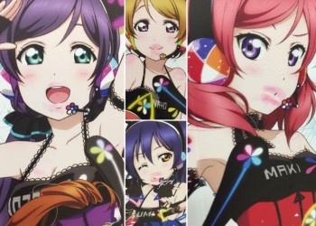 Poster Perayaan 20 Juta Pemain LoveLive! SIF Dicium Penggemar Misterius di Shinjuku