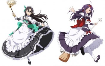 Kirito Akhirnya Jadi Maid Dengan Yuuki Di Game Smartphone 'Sword Art Online'