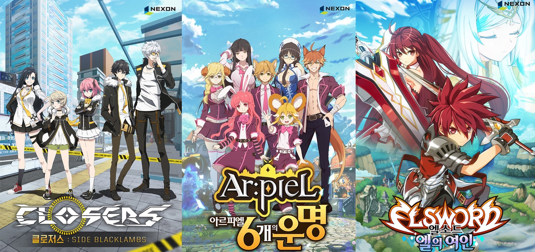 Anime “Closers”, “Elsword”, dan “Ar:piel” Dikonfirmasi, Diproduksi Oleh Studio Korea