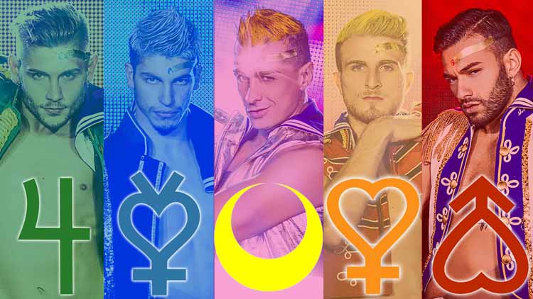 Penyanyi Italia Berubah Jadi Sailor Moon Gagah Di Video Klip Terbarunya