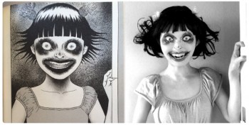 Cosplayer Jepang Bawa Kengerian Junji Ito Ke Dunia Nyata