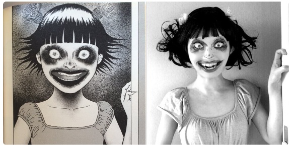 Cosplayer Jepang Bawa Kengerian Junji Ito Ke Dunia Nyata