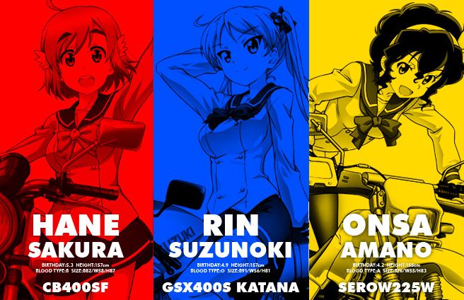 Para Seiyuu dan Motor Pilihan Karakter ‘Baku-on!’ Diumumkan