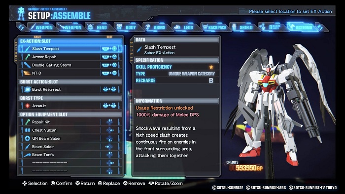 Gundam Breaker 3 Versi Bahasa Inggris Rilis Lebih Dini di Bulan April