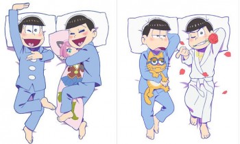 Kembar 6 'Osomatsu-san' Siap Menemani Malammu Yang Dingin Dengan Set Dakimakura-nya