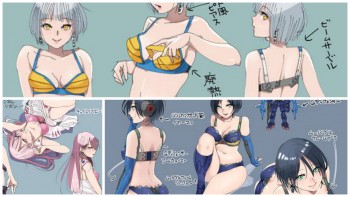 Seorang Ilustrator Menggambar Apa Jadinya Bila Gundam Dijadikan Pakaian Dalam
