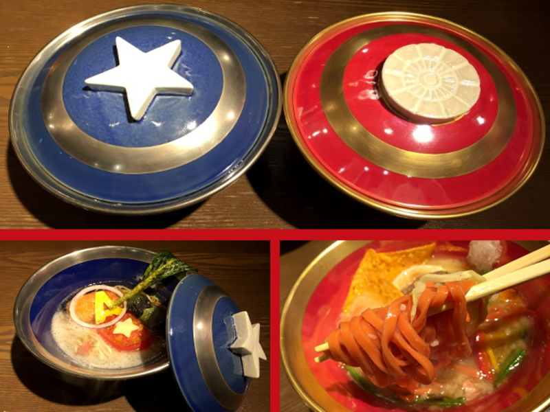 Ippudo Membuat Ramen Captain America dan Iron Man