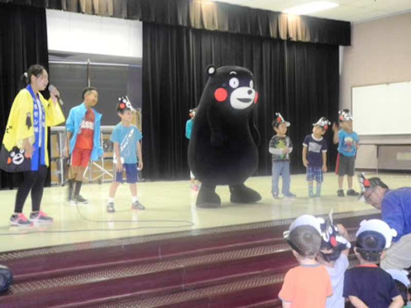 Kumamon Menunjukkan Diri di Grandmesse Kumamoto